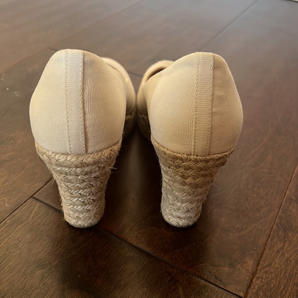 J. Crew Seville espadrille wedges 8.5 tan - Picture 5 of 11